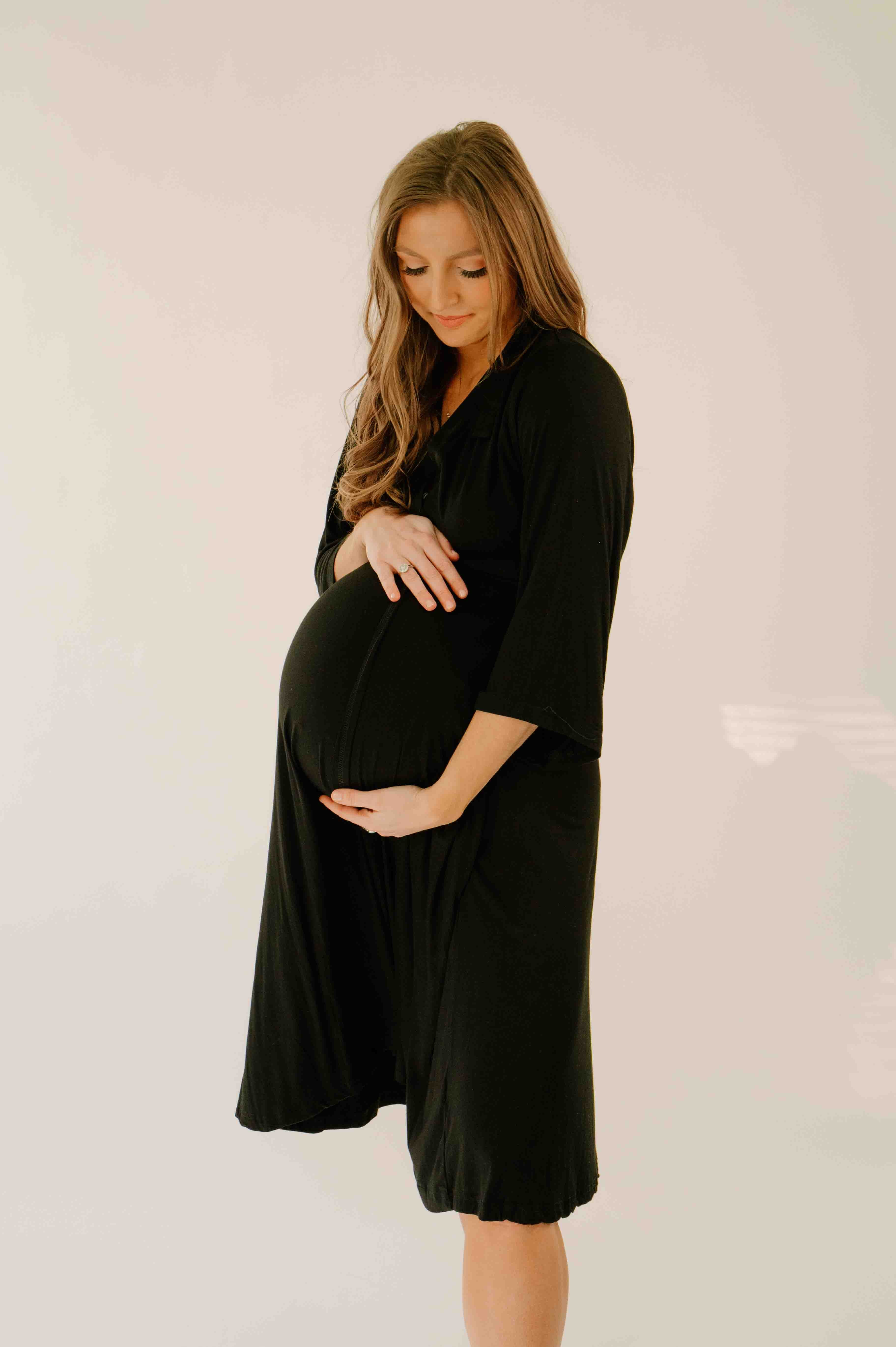 Maternity Dress for Photoshoot With Elegant Colors | Mii Estilo – Mii-Estilo